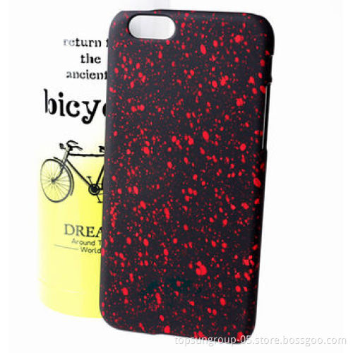PC Cases, for iPhone 6, with Snowflake Spots